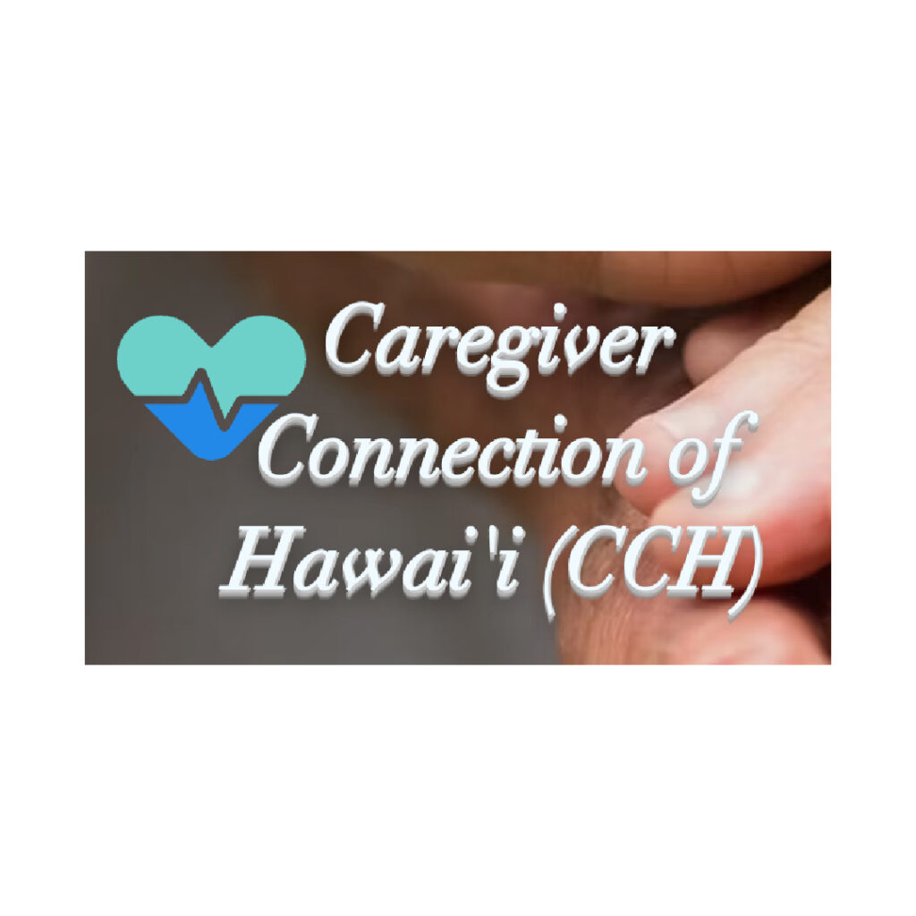 Caregiver Connection of Hawai'i (CCH) square logo