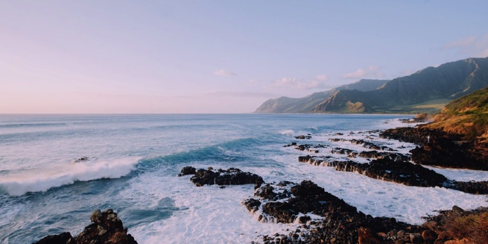 Hawaiian coastline